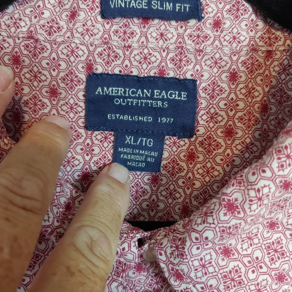 American Eagle Outfitters Slim Fit Button Size XL - Picture 7 of 10